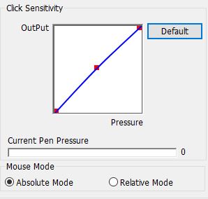 easycanvas adjust pen pressure