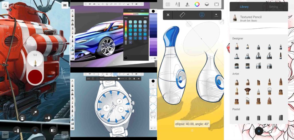 how to use autodesk sketchbook on android