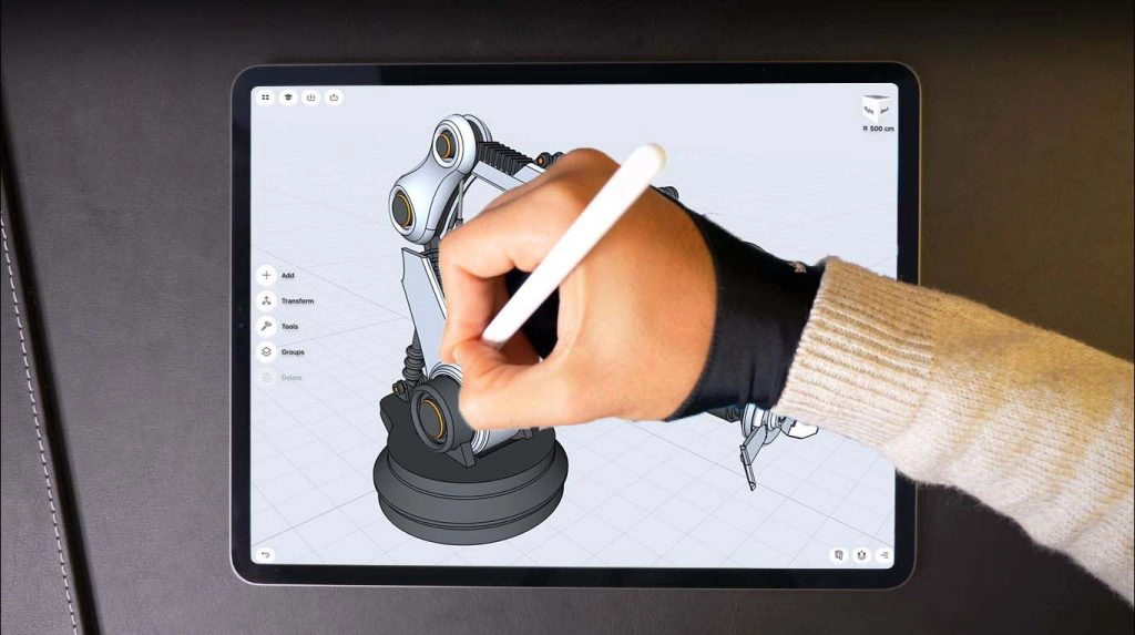 Top 7 3D modeling apps for Android and IOS : Polygonal - CAD - Sculpting