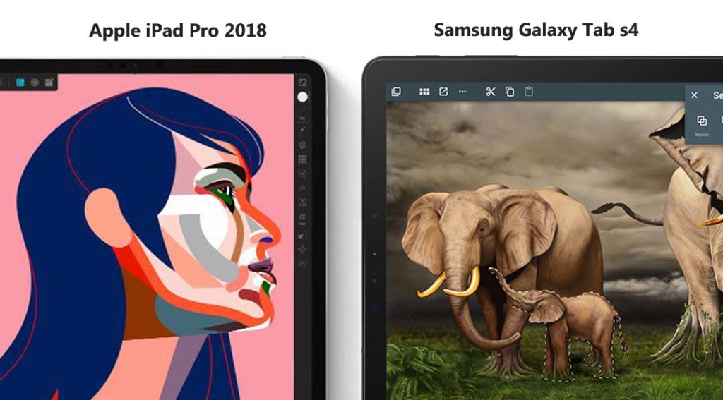 Artist Review Ipad Pro Vs Samsung Galaxy Tab S4 For Drawing