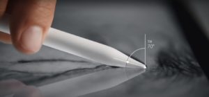 tilt sensitivity and rotation in digital pen