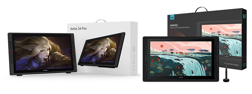 Xp Pen Artist 24 Pro and Huion Kamvas Pro 24 Which is a better tablet