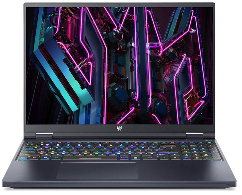 acer predator helios 16 front view
