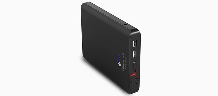 chargetech TSA approved power bank for camping and outdoors