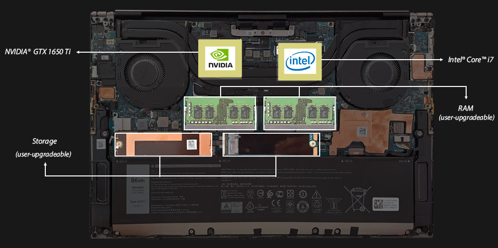 dell xps 15 user upgradeability