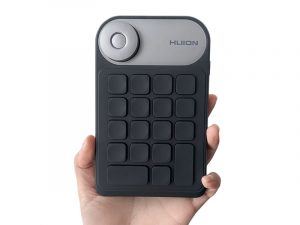 Huion mini keydial KD 100 shortcut remote for artists