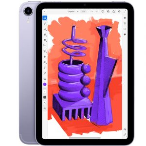 用于在 procreate 中绘图的 ipad mini