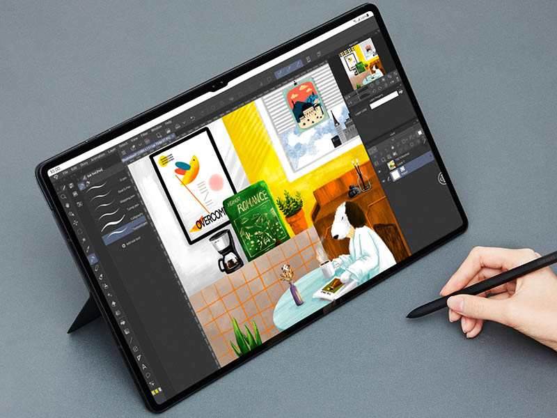 samsung galaxy tab graphics tablet