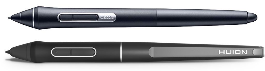 wacom pro pen 2 and Huion PW507